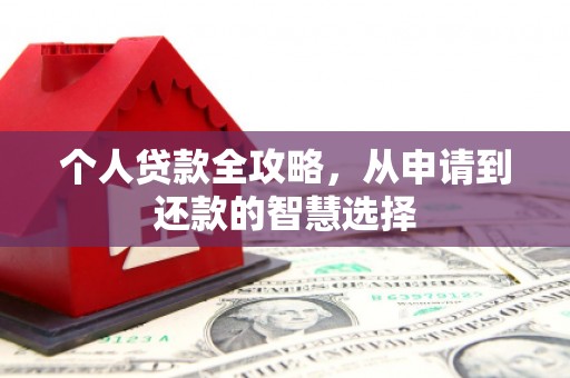 福田个人贷款全攻略，从申请到还款的智慧选择