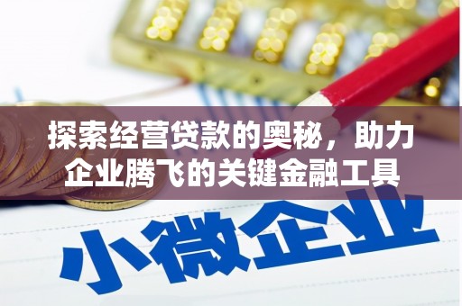 福田探索经营贷款的奥秘，助力企业腾飞的关键金融工具