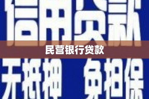 福田民营银行贷款