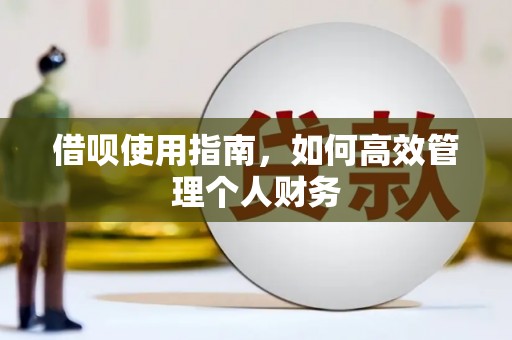 福田借呗使用指南，如何高效管理个人财务