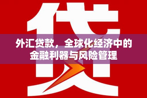 福田外汇贷款，全球化经济中的金融利器与风险管理
