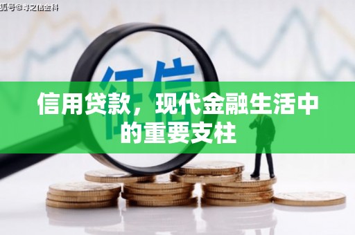 福田信用贷款，现代金融生活中的重要支柱