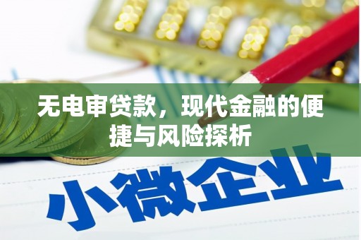 福田无电审贷款，现代金融的便捷与风险探析