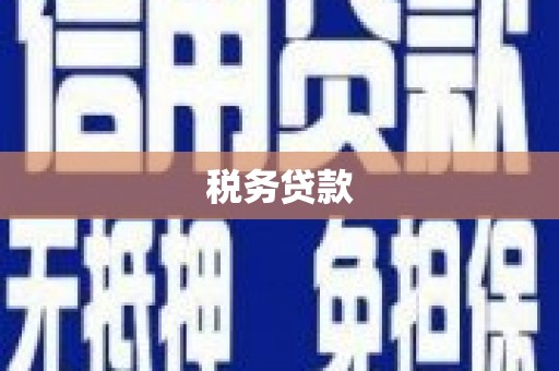 福田税务贷款