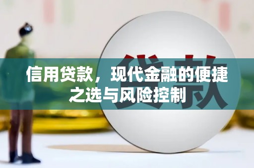 福田信用贷款，现代金融的便捷之选与风险控制