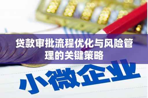 福田贷款审批流程优化与风险管理的关键策略