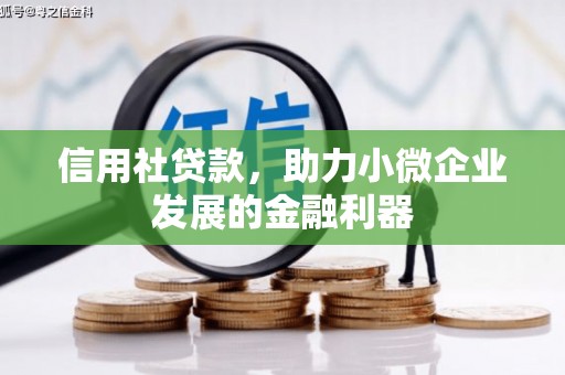 福田信用社贷款，助力小微企业发展的金融利器