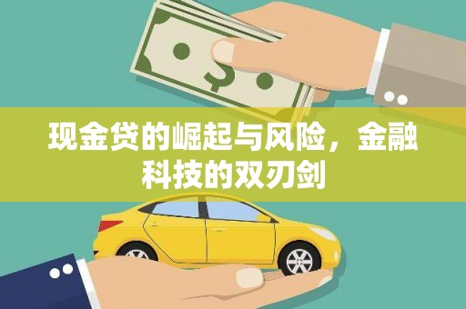 福田现金贷的崛起与风险，金融科技的双刃剑