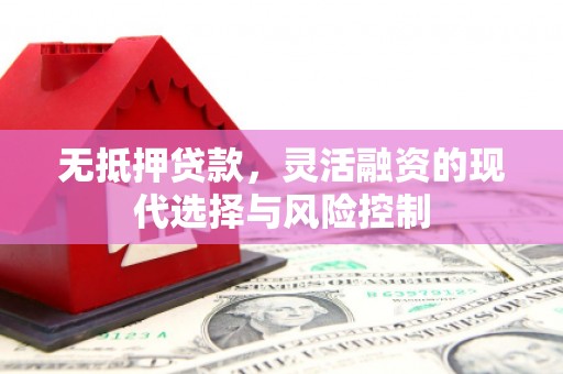 福田无抵押贷款，灵活融资的现代选择与风险控制