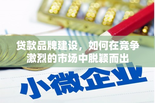 福田贷款品牌建设，如何在竞争激烈的市场中脱颖而出