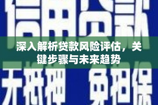 福田深入解析贷款风险评估，关键步骤与未来趋势
