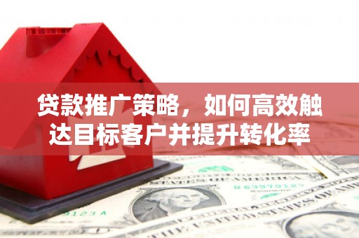 福田贷款推广策略，如何高效触达目标客户并提升转化率