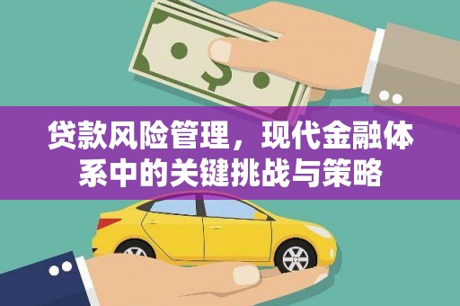 福田贷款风险管理，现代金融体系中的关键挑战与策略