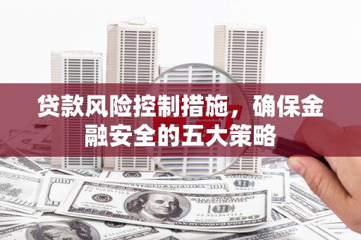 福田贷款风险控制措施，确保金融安全的五大策略