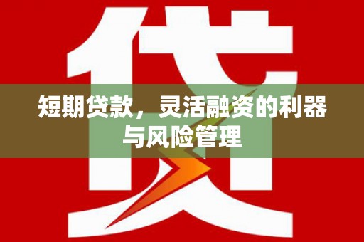 福田短期贷款，灵活融资的利器与风险管理