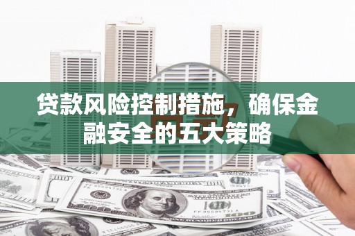 福田贷款风险控制措施，确保金融安全的五大策略