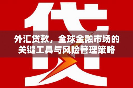 福田外汇贷款，全球金融市场的关键工具与风险管理策略