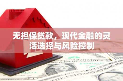 福田无担保贷款，现代金融的灵活选择与风险控制