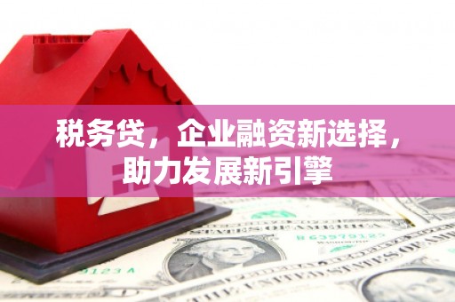 福田税务贷，企业融资新选择，助力发展新引擎