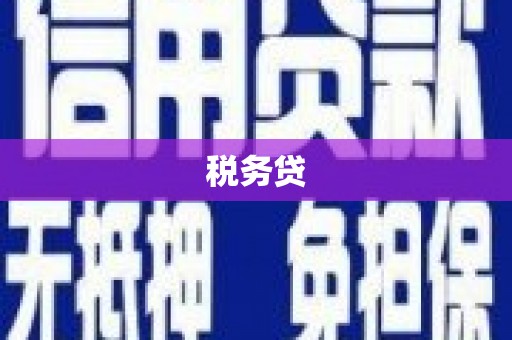 福田税务贷