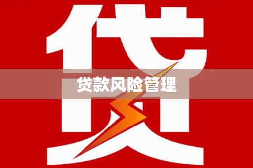 福田贷款风险管理