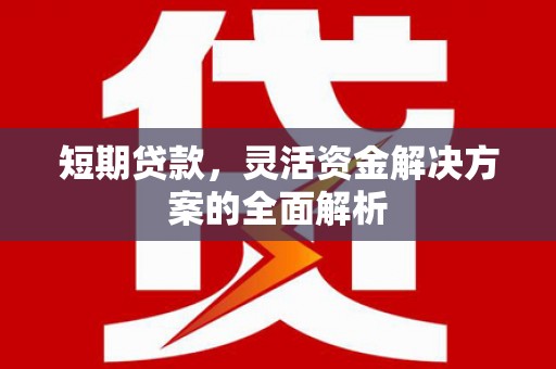 福田短期贷款，灵活资金解决方案的全面解析
