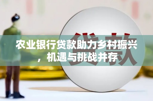 福田农业银行贷款助力乡村振兴，机遇与挑战并存