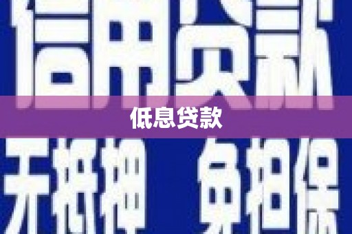 福田低息贷款