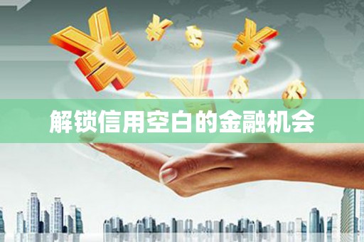 福田解锁信用空白的金融机会