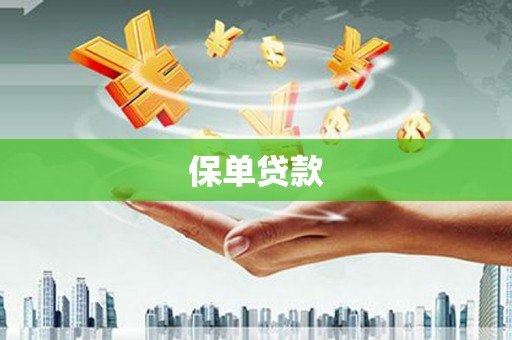 福田保单贷款